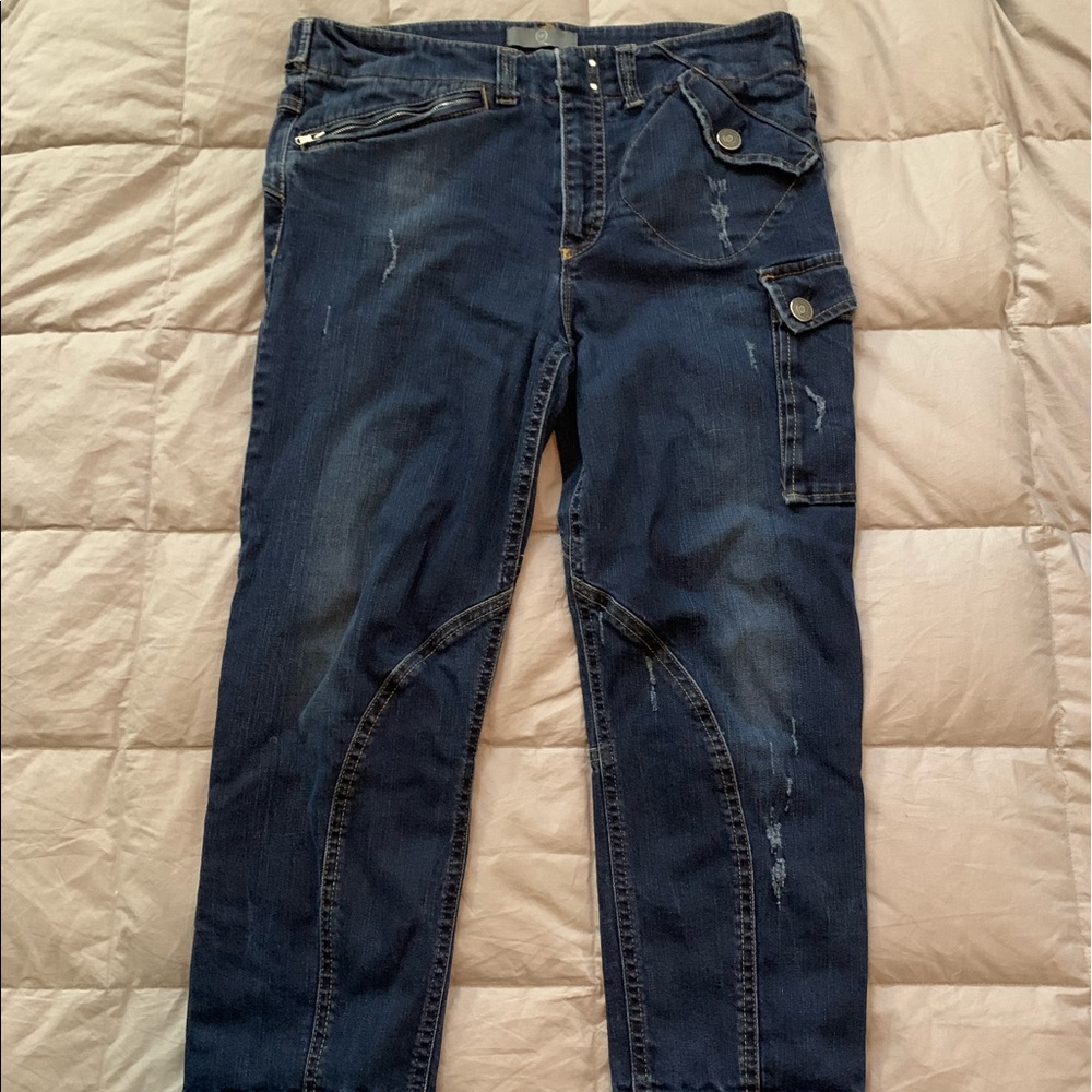 Alexander McQueen Cropped Jeans